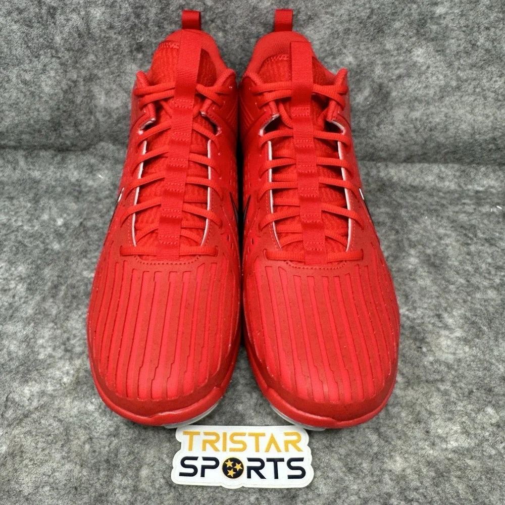 Ohio State Buckeyes Football Cleats Mens Size 15 Nike Force Savage Pro 3 PE